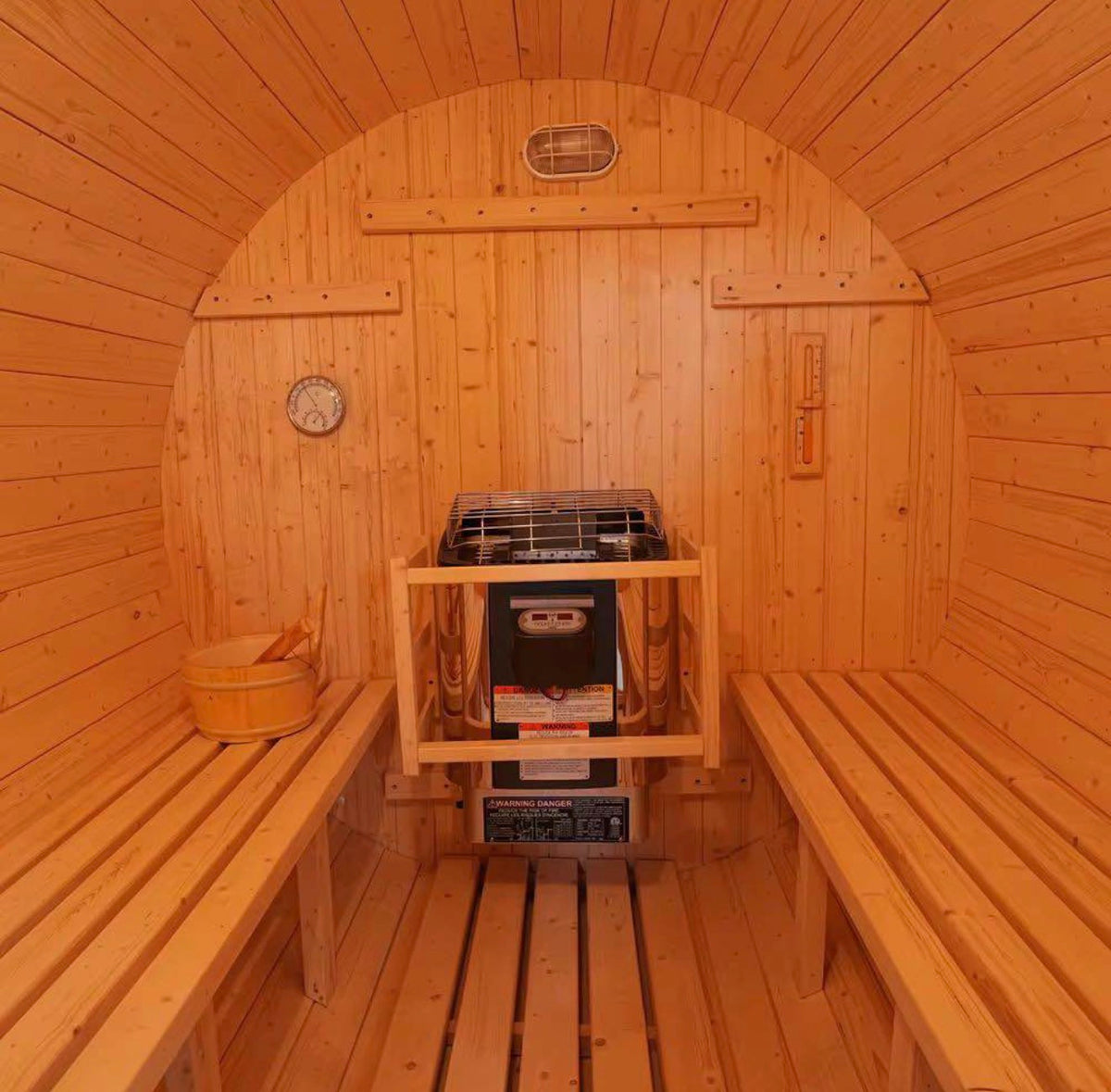 Outdoor Barrel Sauna 4 Person